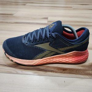 Reebok Nano 9 Blue Running Crossfit Workout Shoes Sneakers EG0599 Womens Size 10